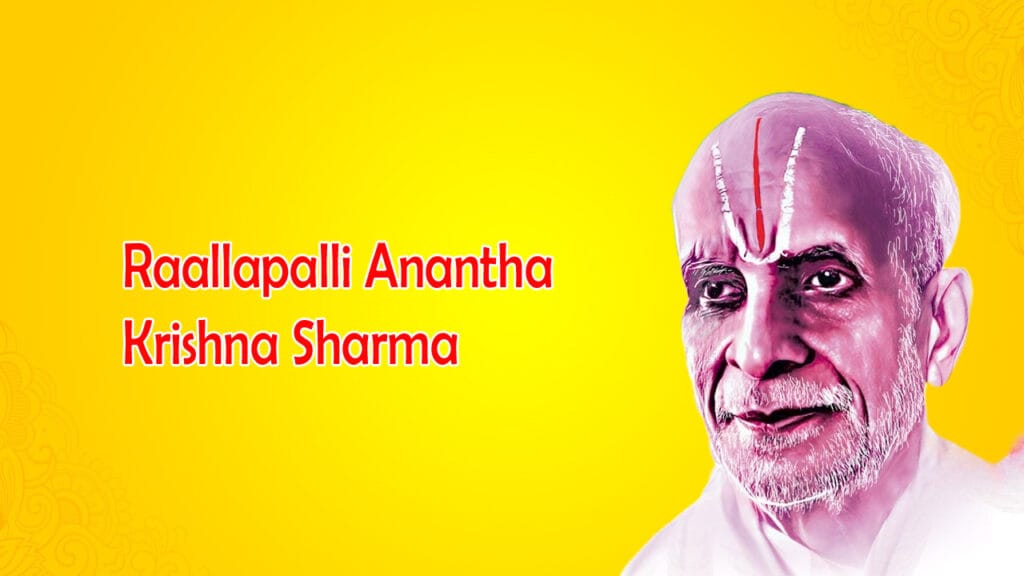 Raallapalli Anantha Krishna Sharma