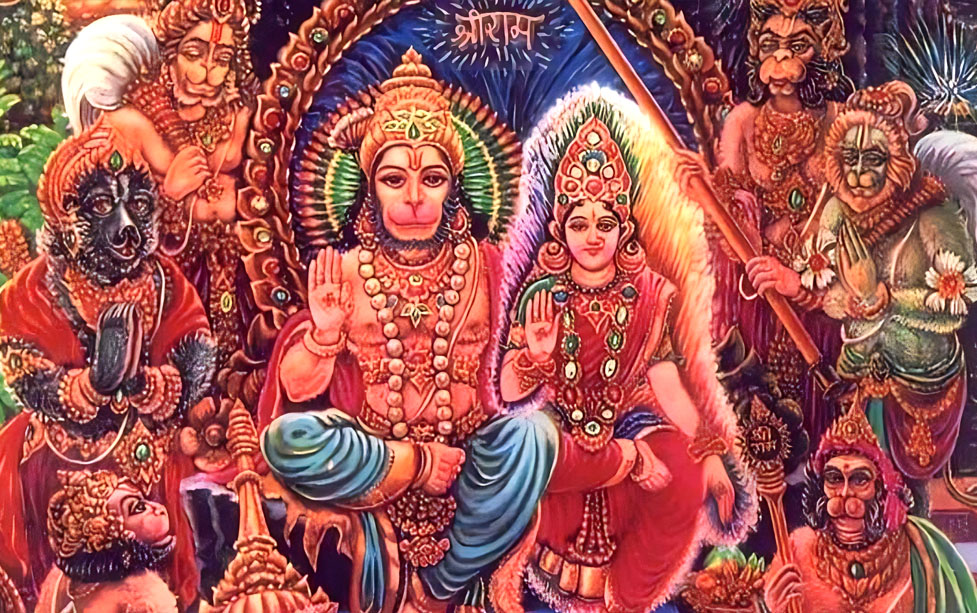 The Story of Marriage of Lord Hanuman and Mata Suvarchala